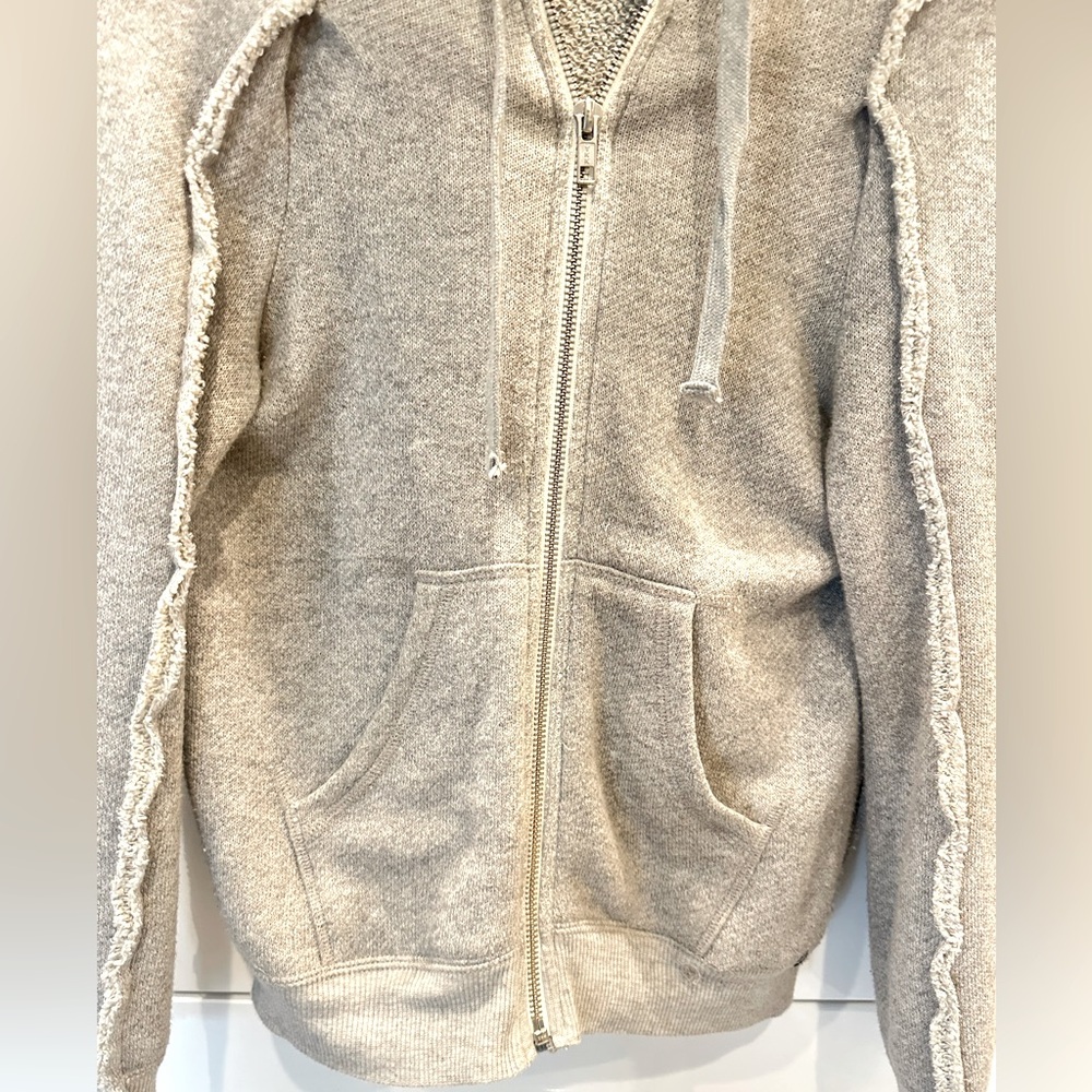 R13 Flat Sleeve Double Zip Hoodie - Picture 8 of 8